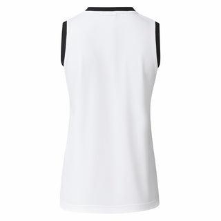 Daily Sports Massy Sleeveless Polo Shirt - White