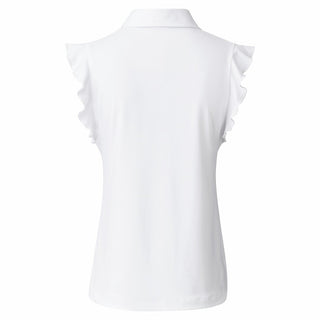 Daily Sports Peillon Sleeveless Polo Shirt - White