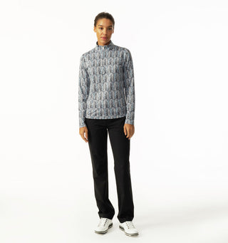 Daily Sports Ilma Long Sleeve Polo Shirt - Black