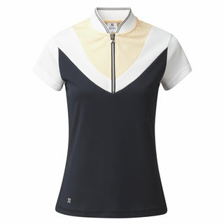 Daily Sports Torcy Cap Sleeve Polo Shirt - Navy