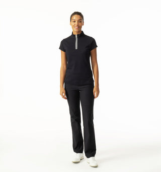 Daily Sports Kim Cap Sleeve Polo Shirt- Navy