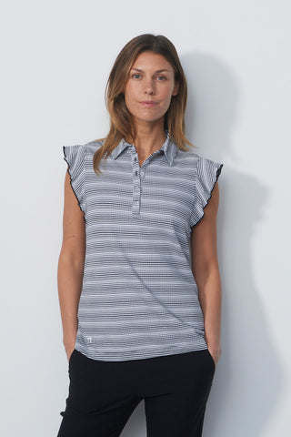 Daily Sports Vienne Sleeveless Polo Shirt - Black