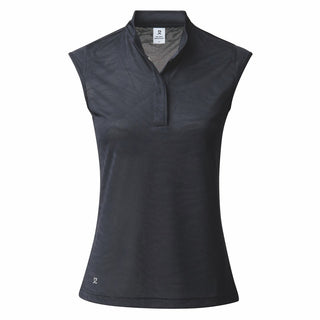 Daily Sports Ajaccio Sleeveless Polo Shirt - Black