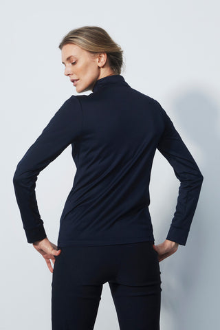 Daily Sports Anna Full Zip Long Sleeve Mid Layer - Navy