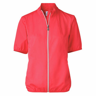 Daily Sports Ladies Mia Lightweight Short Sleeve Wind Jacket - Mandarine