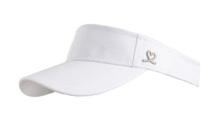 Daily Sports Velcro Visor - White