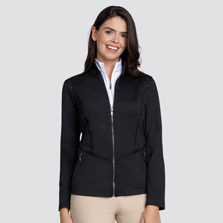 Tail Ladies Golf Leilani Full Zip Jacket - Black