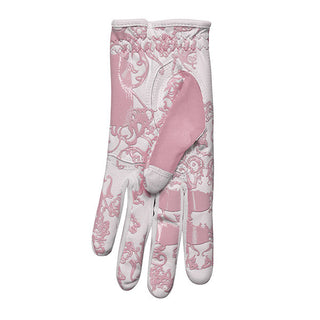 All Weather Ladies Golf Mesh Sun Glove- Pink