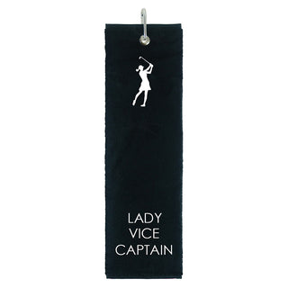 Lady Vice Captain Own Use Tri Fold Golf Towel