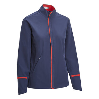 Callaway Golf Ladies Woven Full Zip Jacket - Navy