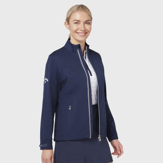 Callaway Golf Ladies Soft Shell Wind Jacket- Peacoat