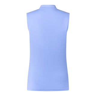 Tail Ladies Zee Sleeveless Polo - Seaview Blue