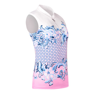 Tail Ladies Esmerae Sleeveless Polo -Grand Villa