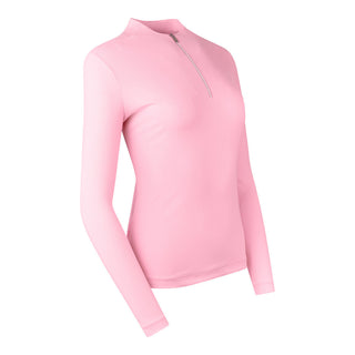 Tail Golf Ladies Emersyn Long Sleeve Polo - Icing