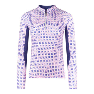 Tail Ladies Golf Shalia Long Sleeve Polo - Grand Geo