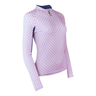 Tail Ladies Golf Shalia Long Sleeve Polo - Grand Geo