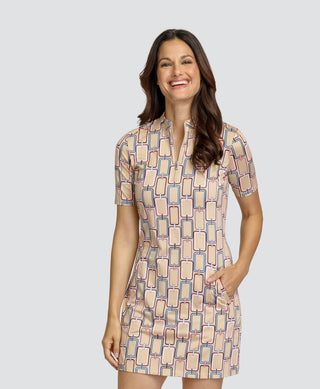 Tail Ladies Shanny Short Sleeve Dress - Link Geo