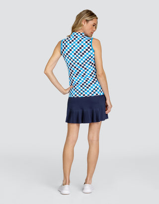 Tail Ladies Golf Electa Sleeveless Top - Dynamic Geo