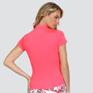 Tail Ladies Golf Ignace Short Sleeve Polo - Diva Pink