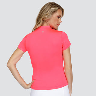 Tail Ladies Golf Ignace Short Sleeve Polo - Diva Pink