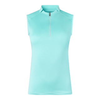 Tail Ladies Caro Sleeveless Polo - Merry Blue