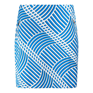 Tail Ladies Golf Cynthia Pull On Skort 45 CM- Blue intermix