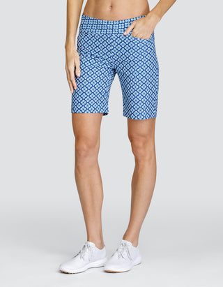 Tail Golf Braxton Pull On Ladies Golf Shorts - Diamond Floral