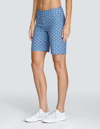 Tail Golf Braxton Pull On Ladies Golf Shorts - Diamond Floral