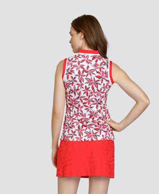 Tail Ladies Helenor Sleeveless Polo - Starflower