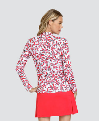 Tail Ladies Candice Long Sleeve Polo - Starflower