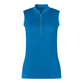 Tail Ladies Marin Sleeveless Golf Polo - Mykonos