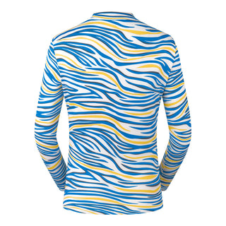 Tail Ladies Kit Long Sleeve Golf Polo - Zebra Trails