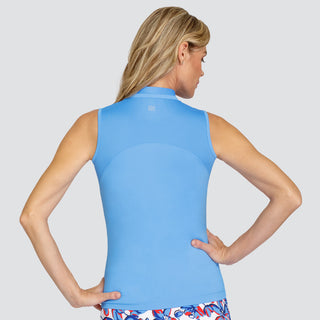 Tail Ladies Golf Ariel Sleeveless Polo - Hyacinth