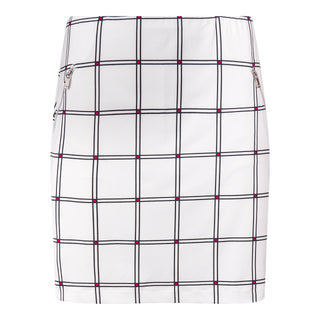 Tail Ladies Golf Cynthia 18" Skort - Lattice Grid