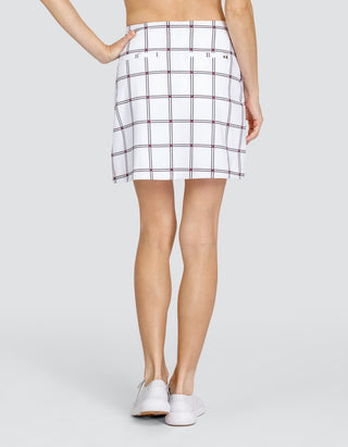 Tail Ladies Golf Cynthia 18" Skort - Lattice Grid