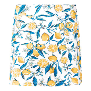 Tail Ladies Sanders Pull On Golf Skort - Lemon Blossom