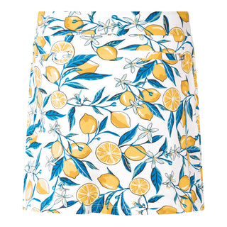 Tail Ladies Sanders Pull On Golf Skort - Lemon Blossom