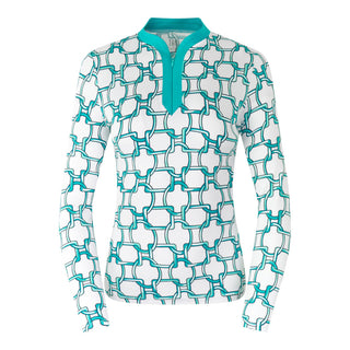 Tail Ladies Koa Long Sleeve Polo - Savannah Links