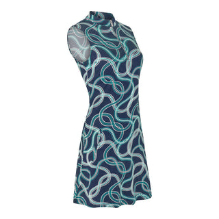 Tail Ladies Renlow Sleeveless Golf Dress - Organic Wave