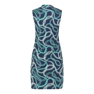 Tail Ladies Renlow Sleeveless Golf Dress - Organic Wave