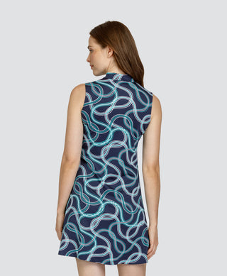 Tail Ladies Renlow Sleeveless Golf Dress - Organic Wave