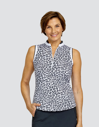Tail Ladies Perry Sleeveless Golf Polo - Little Lynx