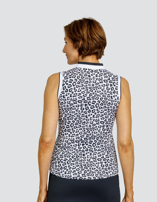 Tail Ladies Perry Sleeveless Golf Polo - Little Lynx