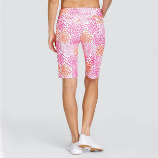 Tail Ladies Golf Tanner Pull On Short 53cm- Mosaic Petals