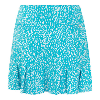 Tail Ladies Tipton Pull on Skort - Cheetah Jacquard