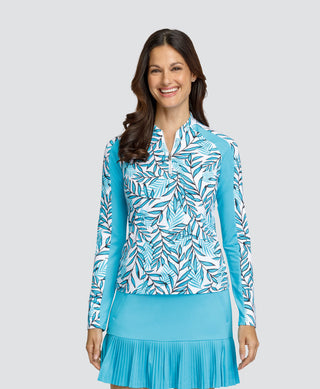 Tail Ladies Ender Long Sleeve Polo - Palmeira