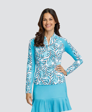 Tail Ladies Ender Long Sleeve Polo - Palmeira