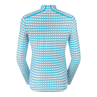 Tail Ladies Golf Theola Long Sleeve Golf Top - Radiance Geo