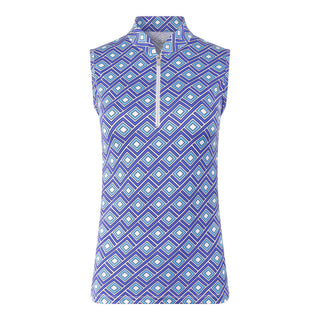 Tail Ladies Golf Jewell Sleeveless Top - Mystic Links