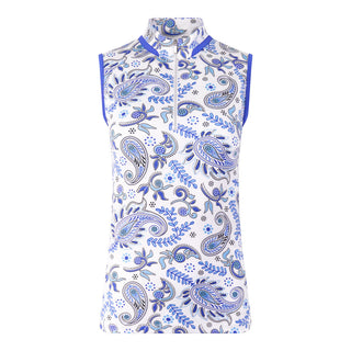 Tail Ladies Golf RiRi Sleeveless Top - Paisley Paradise